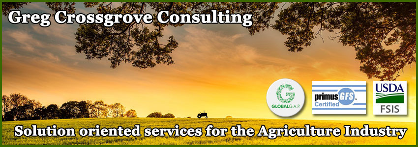 About Greg Crossgrove Agriculture Consulting Services